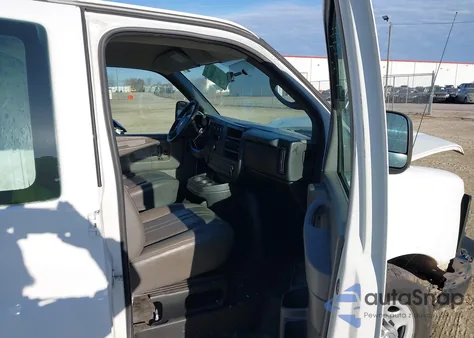 2014 Chevrolet Express 2500 Work Van from USA, damaged, VIN 1GCWGFBA7E1209297